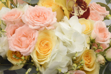 The Garden of Love Box Arrangement